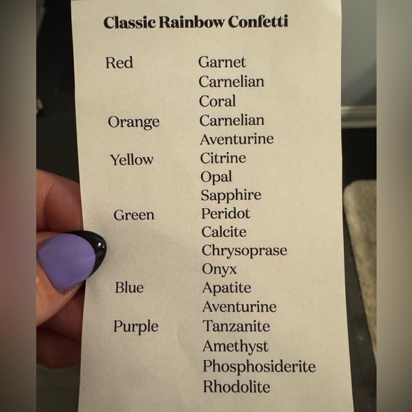 Natural Gemstone Beaded Necklace with 14kt solid gold clasp - Picture 15 of 15